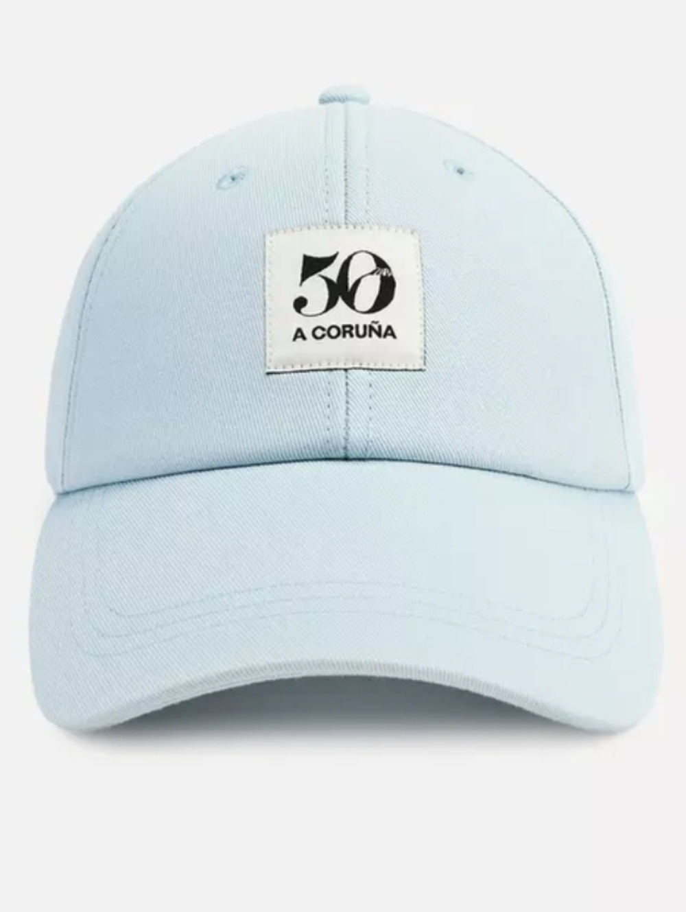 Zara Light Blue Logo Baseball Cap